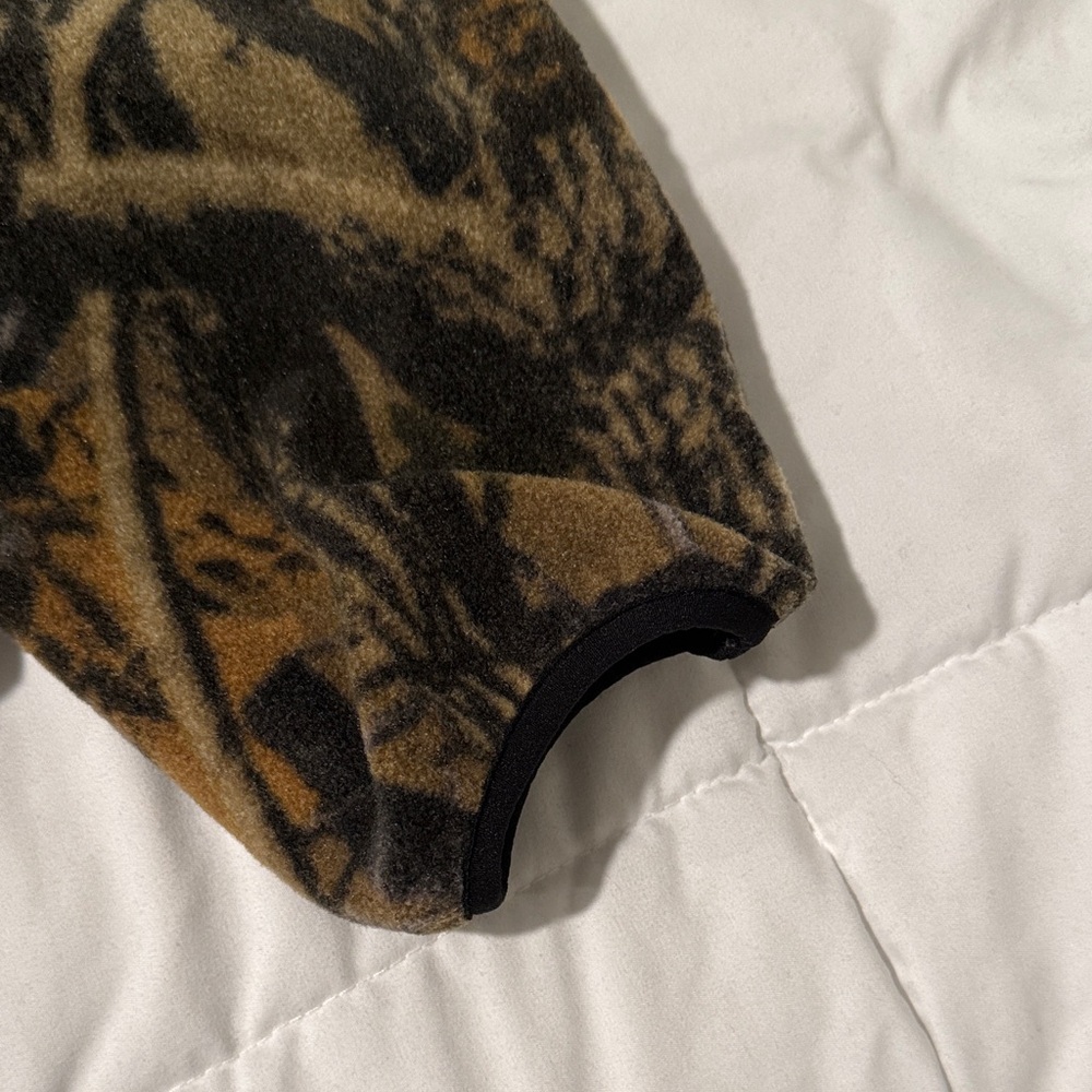 Camo Fleece Zip-Up Jacket - Picture 4 of 5